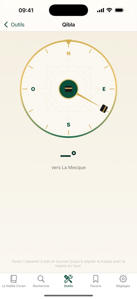 Boussole Qibla